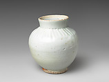 Jar, Porcelain with white glaze (Arita ware, Kakiemon type), Japan