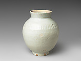 Jar, Porcelain with white glaze (Hizen ware), Japan