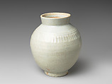 Jar, Porcelain with white glaze (Hizen ware), Japan