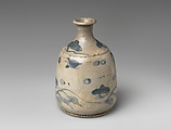 Bottle, Porcelain with underglaze blue (Arita ware), Japan