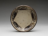 Ishizara with “Horse-Eye” Pattern, Stoneware with iron brown under transparent glaze (Seto ware), Japan