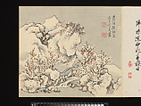 Title: Landscapes after Masters of the Past, Paintings by Sugai Baikan (Japanese, 1784–1844), Album of eighteen double leaves; ink and color on paper, Japan