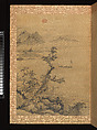 Album of Landscapes, Yi Jeong Korean, Album of eight leaves: ink on silk;, Korea