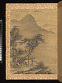 Album of Landscapes, Yi Jeong (Korean, 1578–1607), Album of eight leaves: ink on silk;, Korea