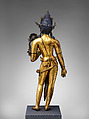 The Bodhisattva Padmapani Lokeshvara, Copper alloy with gilding and semiprecious stones, Nepal, Kathmandu Valley