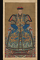 Portrait of Qianlong Emperor's Eldest Daughter Feng Cheng, Unidentified artist, Hanging scroll; ink and color on silk, China