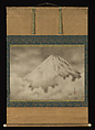 Mt. Fujiyama, Toyosei Kimigi (Japanese, active 19th century) (?), Hanging scroll; color on silk, Japan