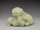 Lion and cubs, Jade (nephrite), China