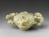 Dragon Vase, Nephrite, China