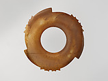 Notched disc, Jade (nephrite), China