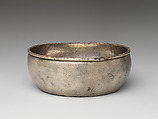 Bowl with Flower, Silver with chased decoration and gilding, China