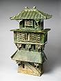 Central Watchtower, Earthenware with green lead glaze, China
