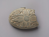 Box and Lid with Flower, Stone, Pakistan (ancient region of Gandhara)
