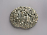 Box Lid with a Phoenix, Schist, Pakistan (ancient region of Gandhara)