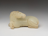 Horse Figure, Glass, China
