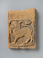 Roof Tile with a Lion, Terracotta, Sri Lanka