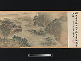 Searching for My Parents, Huang Xiangjian (Chinese, 1609–1673), Handscroll; ink and color on silk, China