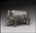 Standing Boar, Bronze, Indonesia, (Java)