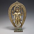 Vishnu, Gilt-copper alloy, Nepal (Kathmandu Valley)