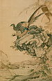 Two Pheasants on a Rock, Silk and metal thread tapestry (kesi) with ink and color, China