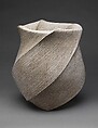 Listening to the Waves (Chōtō), Sakiyama Takayuki Japanese, Stoneware with sand glaze, Japan
