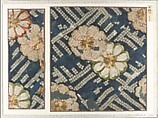 Connoisseur's Book of Silk Fragments, Album of twenty pages; silk, ramie, various metal threads, Japan