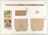 Connoisseur's Book of Silk Fragments, Album of twenty pages; silk, ramie, various metal threads, Japan