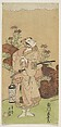 The First Ichikawa Komazo (who in 1772 became the fourth Matsumoto Koshiro) in the Role of Yoemon, Ippitsusai Bunchō Japanese, Woodblock print; ink and color on paper, Japan