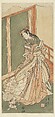 The Third Princess (Onna San no Miya), Ippitsusai Bunchō  Japanese, Woodblock print; ink and color on paper, Japan