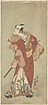 The Actor Matsumoto Koshiro 3rd in an Unidentified Role, Ippitsusai Bunchō  Japanese, Woodblock print; ink and color on paper, Japan