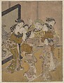 Daikoku Dōagé, Suzuki Harunobu Japanese, Woodblock print; ink and color on paper, Japan
