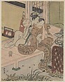 The Gossips, Suzuki Harunobu Japanese, Woodblock print; ink and color on paper, Japan