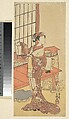 Segawa Kikunojo II, Ippitsusai Bunchō  Japanese, Woodblock print; ink and color on paper, Japan