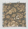 Piece, Cotton(?), silk, metallic thread, Japan