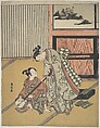 The Music Lesson, Suzuki Harunobu Japanese, Woodblock print; ink and color on paper, Japan