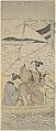 Takasago Harbor, Suzuki Harunobu  Japanese, Woodblock print; ink and color on paper, Japan