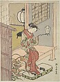 Print, Suzuki Harunobu Japanese, Woodblock print; ink and color on paper, Japan