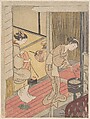 The Returning Sails of the Towel Rack, Suzuki Harunobu  Japanese, Woodblock print; ink and color on paper, Japan