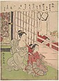 First Day of Autumn (Risshu), Suzuki Harunobu Japanese, Woodblock print; ink and color on paper, Japan