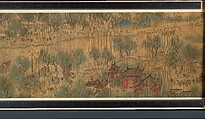 Spring Festival on the River, Unidentified artist, Handscroll; ink and color on silk, China