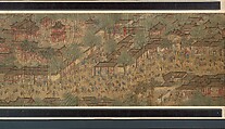 Spring Festival on the River, Unidentified artist, Handscroll; ink and color on silk, China