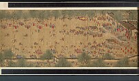 Spring Festival on the River, Unidentified artist, Handscroll; ink and color on silk, China