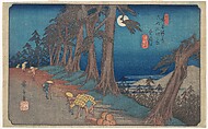 Mochizuki, Utagawa Hiroshige  Japanese, Woodblock print; ink and color on paper, Japan