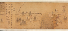 Rice Culture, or Sowing and Reaping, Unidentified artist Chinese, mid-14th century, Handscroll; ink and color on silk, China