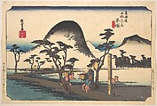 Hiratsuka, Nawate Do, Utagawa Hiroshige  Japanese, Woodblock print; ink and color on paper, Japan