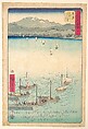 Kusatsu, Utagawa Hiroshige Japanese, Woodblock print; ink and color on paper, Japan