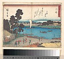 Kawasaki, Utagawa Hiroshige  Japanese, Woodblock print; ink and color on paper, Japan