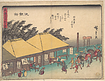 Chiryu, Utagawa Hiroshige  Japanese, Woodblock print; ink and color on paper, Japan