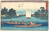 Kawasaki, Utagawa Hiroshige  Japanese, Woodblock print; ink and color on paper, Japan