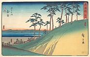 Kanaya, Utagawa Hiroshige Japanese, Woodblock print; ink and color on paper, Japan
